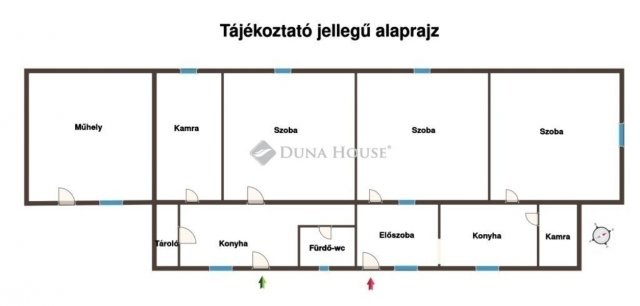 Eladó családi ház, Ceglédbercelen 55.9 M Ft, 3 szobás