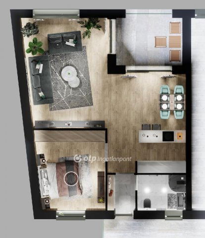 Eladó téglalakás, Balatonalmádiban 119 M Ft, 2 szobás