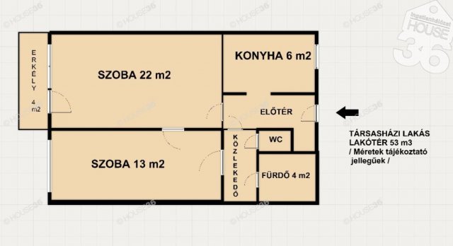Eladó panellakás, Kecskeméten 49.9 M Ft, 2 szobás