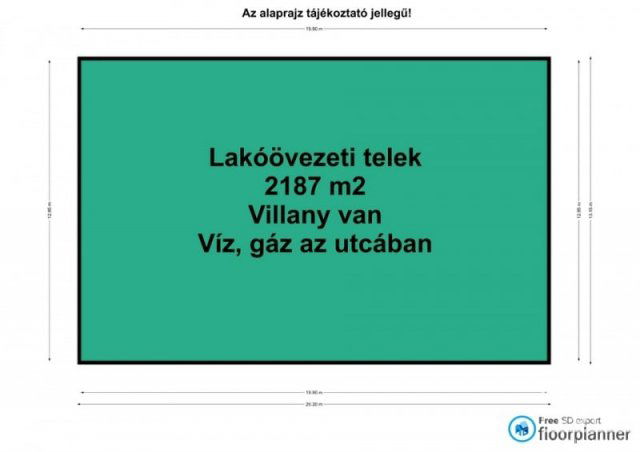 Eladó telek, Domaszéken 11 M Ft / költözzbe.hu