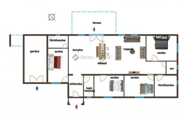 Eladó családi ház, Kecskeméten 128 M Ft, 5 szobás
