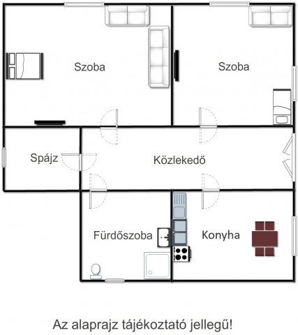 Eladó családi ház, Pusztamérgesen 19 M Ft, 2 szobás