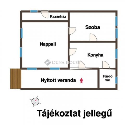 Eladó családi ház, Bükkösdön 9.9 M Ft, 2 szobás