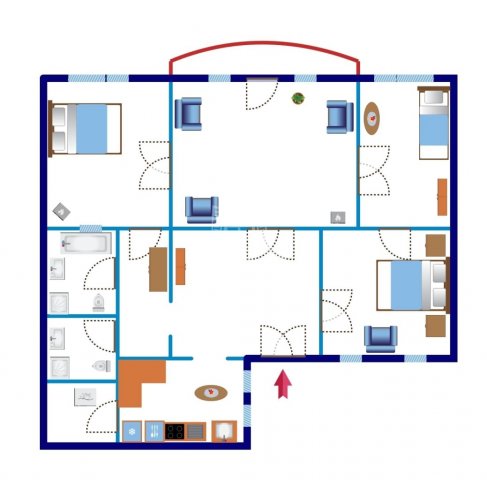 Eladó téglalakás, Budapesten, VII. kerületben 139.9 M Ft