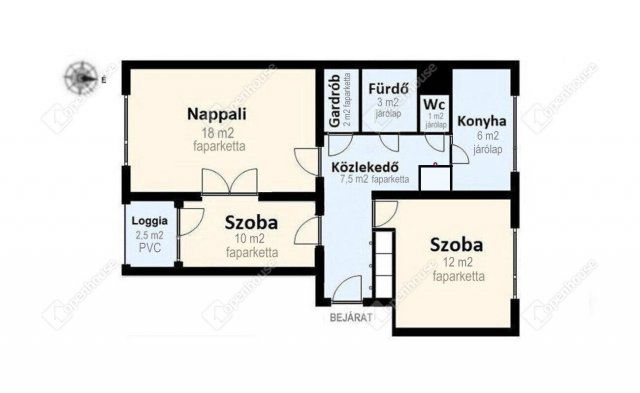 Eladó panellakás, Miskolcon 32 M Ft, 3 szobás