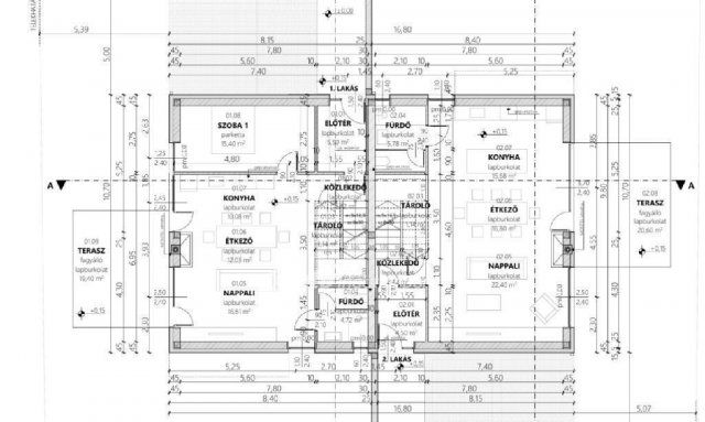Eladó ikerház, Szegeden 119 M Ft, 5 szobás / költözzbe.hu