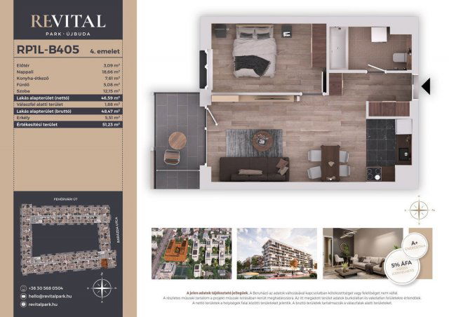 Eladó téglalakás, Budapesten, XI. kerületben, Fehérvári úton