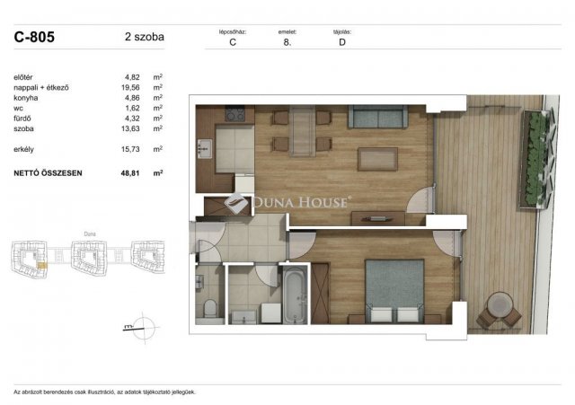 Eladó téglalakás, Budapesten, XI. kerületben 129.6 M Ft