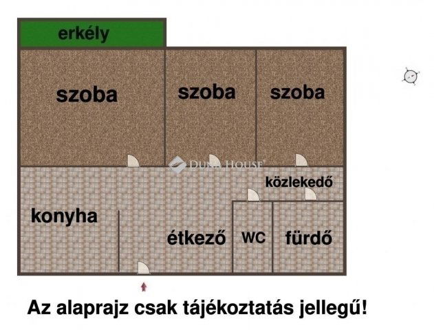 Eladó panellakás, Budapesten, XXI. kerületben 69.9 M Ft, 3 szobás