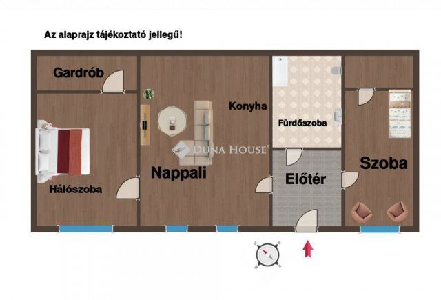 Eladó téglalakás, Budapesten, VII. kerületben, Damjanich utcában