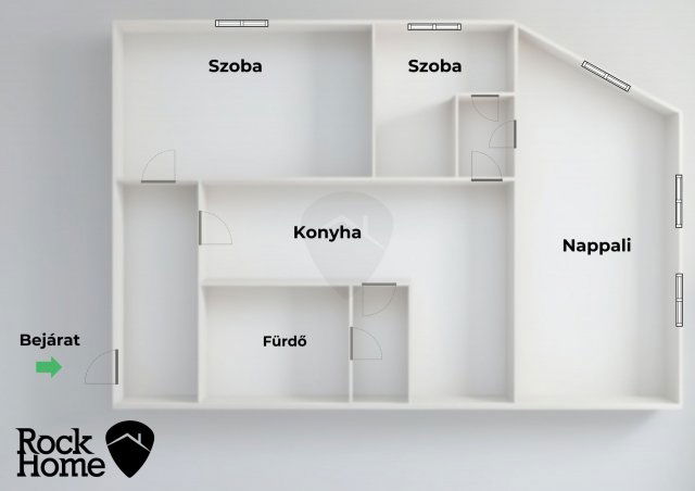 Eladó téglalakás, Budapesten, VII. kerületben 99.9 M Ft