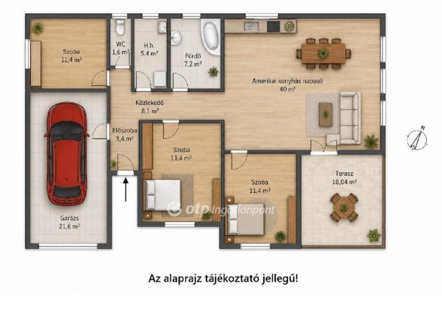 Eladó családi ház, Tökölön 129.9 M Ft, 4 szobás