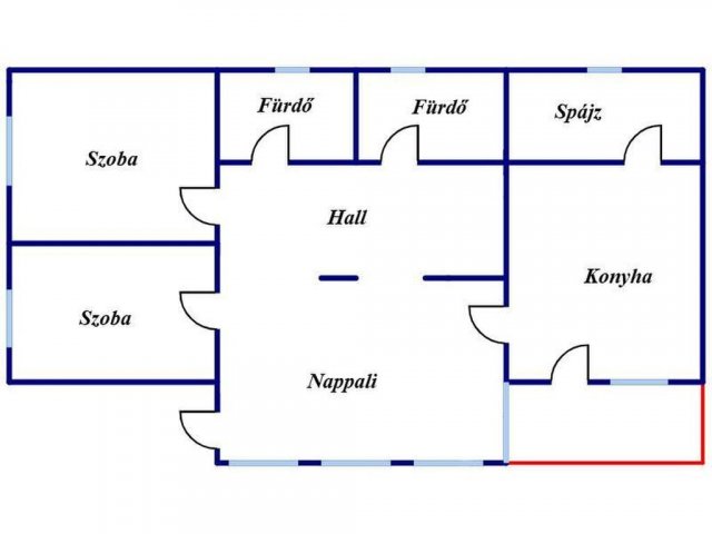 Eladó családi ház, Ónodon 19.9 M Ft, 3 szobás