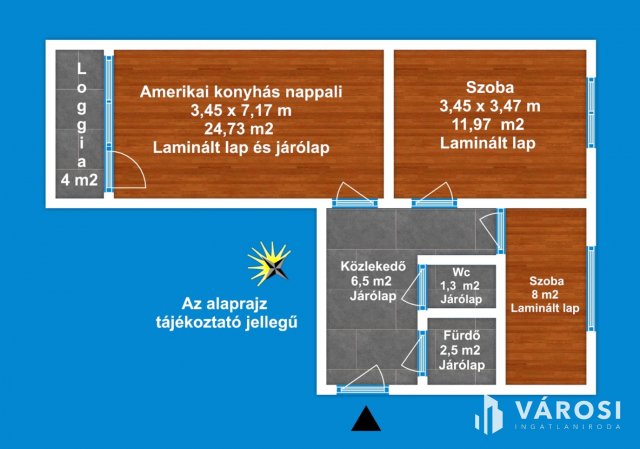 Eladó panellakás, Szegeden 64.9 M Ft, 3 szobás