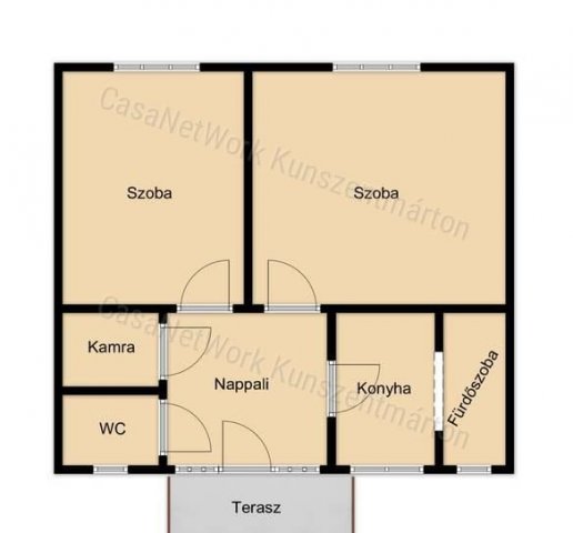 Eladó családi ház, Cibakházán 17.5 M Ft, 2 szobás