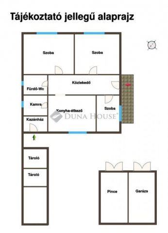 Eladó családi ház, Táborfalván 49 M Ft, 3 szobás