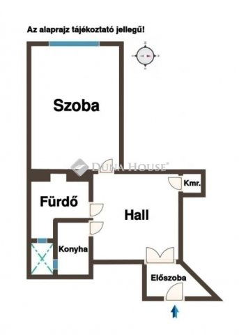 Eladó téglalakás, Budapesten, VIII. kerületben 78 M Ft, 1 szobás