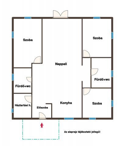Eladó családi ház, Pócsmegyeren 124.9 M Ft, 4 szobás