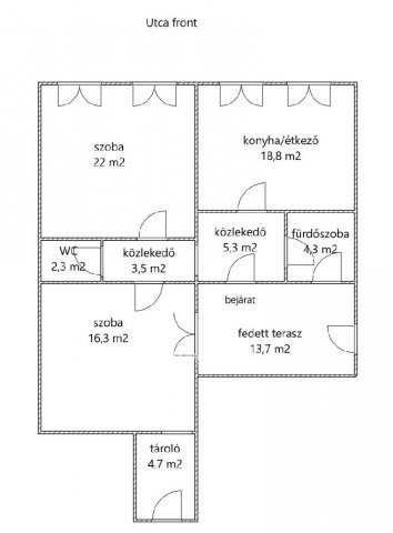 Eladó családi ház, Egerszalókon 26.5 M Ft, 2 szobás