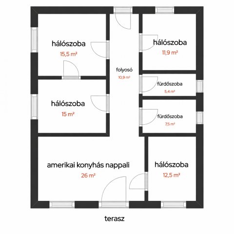 Eladó családi ház, Balatonbogláron 129 M Ft, 5 szobás