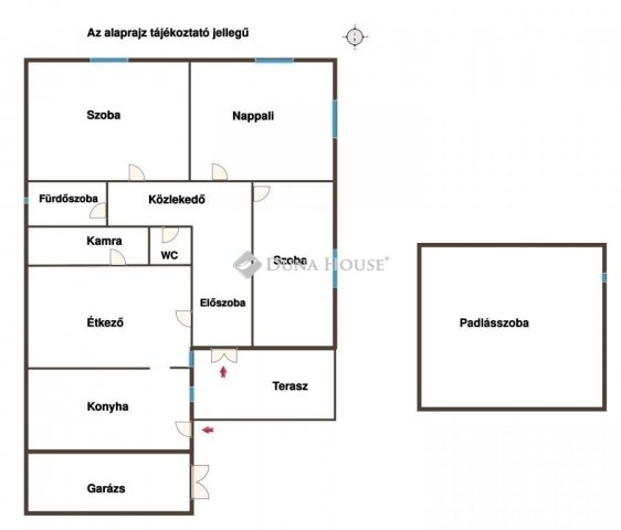 Eladó családi ház, Makón 65 M Ft, 4 szobás