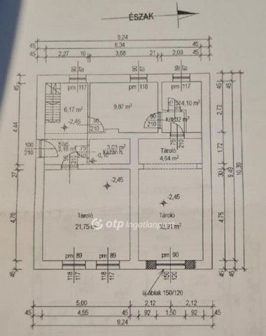 Eladó családi ház, Pécsett 89.9 M Ft, 4 szobás