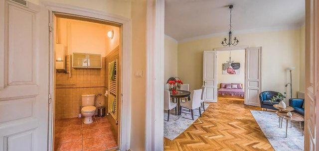Kiadó téglalakás, albérlet, Budapesten, V. kerületben, 3 szobás