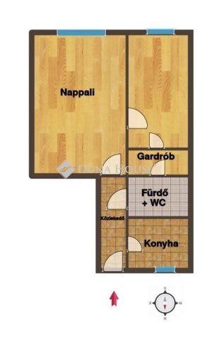 Eladó panellakás, Budapesten, X. kerületben 56.5 M Ft, 2 szobás