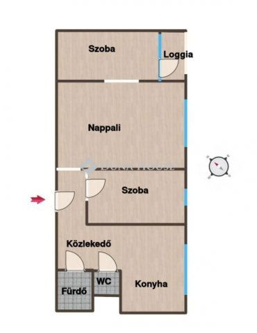 Eladó panellakás, Miskolcon 37.99 M Ft, 3 szobás