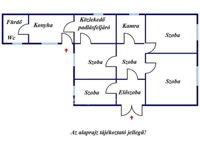 Eladó családi ház, Kunszentmártonban 15.5 M Ft, 3+2 szobás
