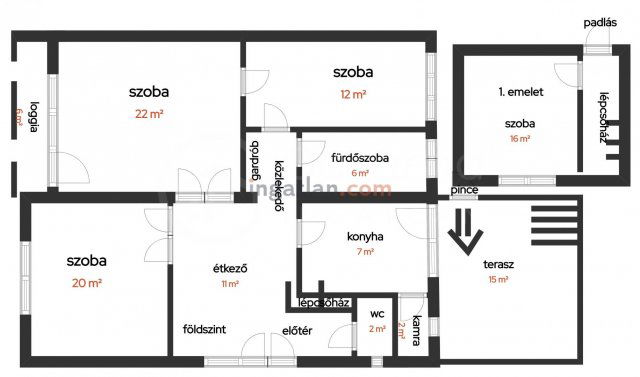 Eladó ikerház, Tiszalúcon 22.9 M Ft, 4 szobás