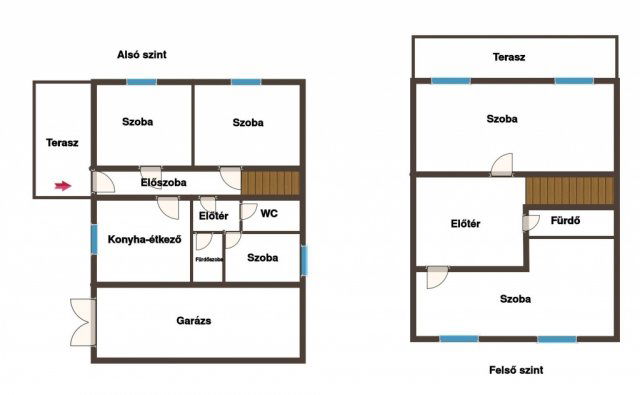 Eladó családi ház, Pécsett 84.99 M Ft, 4 szobás