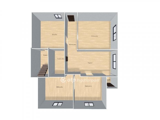 Eladó családi ház, Egerfarmoson 7.9 M Ft, 3 szobás