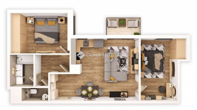 Eladó téglalakás, Budapesten, VIII. kerületben 104 M Ft