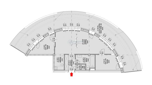 Eladó téglalakás, Szegeden 128.8 M Ft, 3 szobás