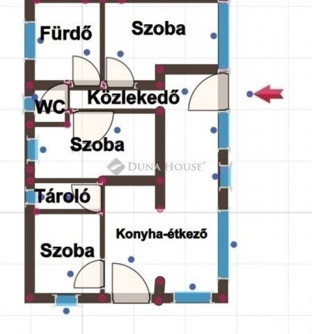 Eladó családi ház, Vecsésen 85 M Ft, 4 szobás