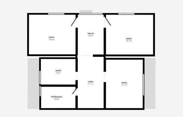 Eladó családi ház, Miskolcon 69.5 M Ft, 4+1 szobás