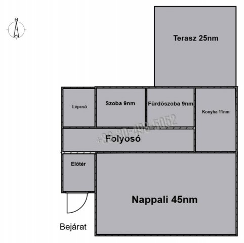 Eladó családi ház, Miskolcon 77.9 M Ft, 2+3 szobás