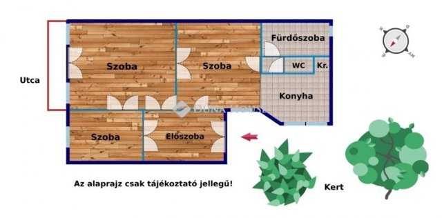 Eladó téglalakás, Budapesten, XIV. kerületben 129 M Ft, 3 szobás