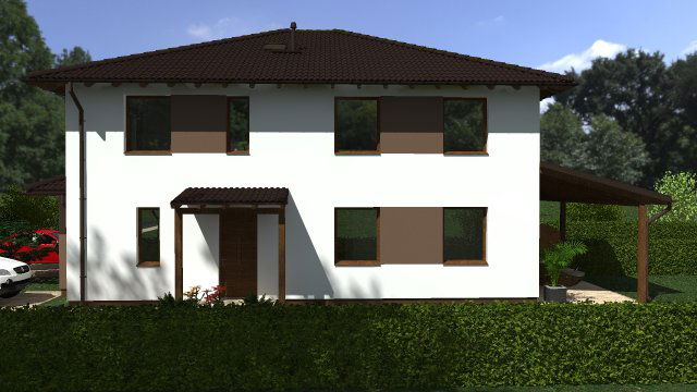 Eladó ikerház, Vácrátóton 92.9 M Ft, 5 szobás