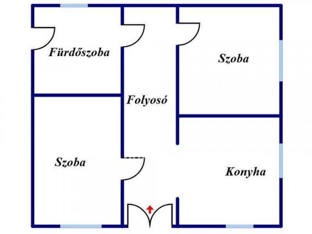 Eladó családi ház, Ártándon 22.9 M Ft, 2 szobás