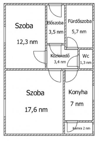 Eladó családi ház, Devecseren 11.9 M Ft, 2 szobás
