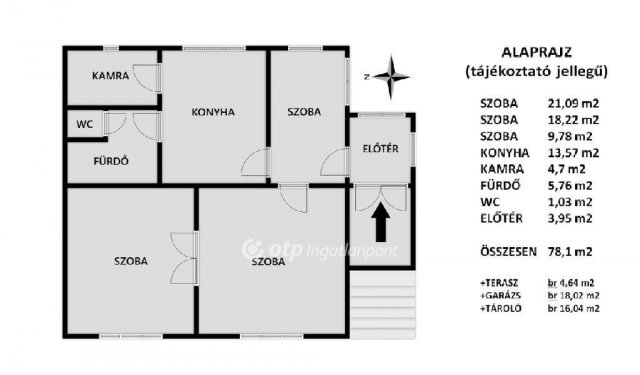 Eladó ikerház, Csatkán 25 M Ft, 3 szobás / költözzbe.hu