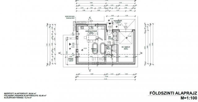 Eladó ikerház, Debrecenben 119.9 M Ft, 4 szobás
