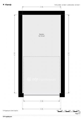 Eladó garázs, Pápán 7.3 M Ft / költözzbe.hu