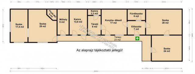 Eladó családi ház, Békéscsabán, Bem utcában 32.9 M Ft