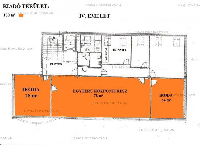 Kiadó iroda, Budapesten, XIII. kerületben 429 E Ft / hó, 3 szobás
