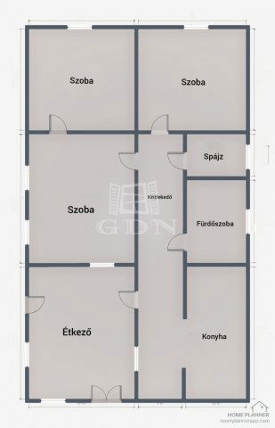 Eladó családi ház, Borotán 18 M Ft, 3 szobás