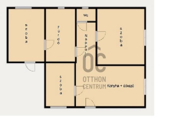 Eladó családi ház, Kecskeméten 55 M Ft, 3 szobás