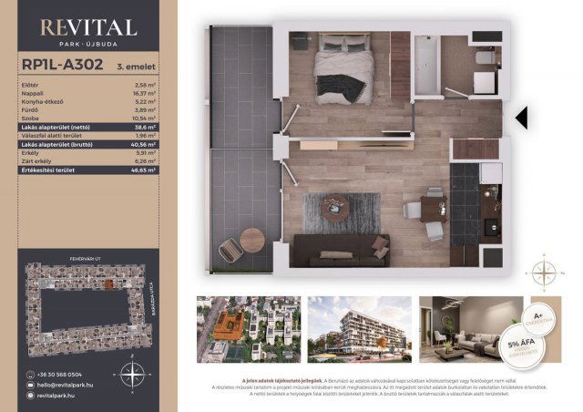 Eladó téglalakás, Budapesten, XI. kerületben, Fehérvári úton